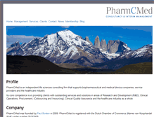 Tablet Screenshot of pharmcmed.com